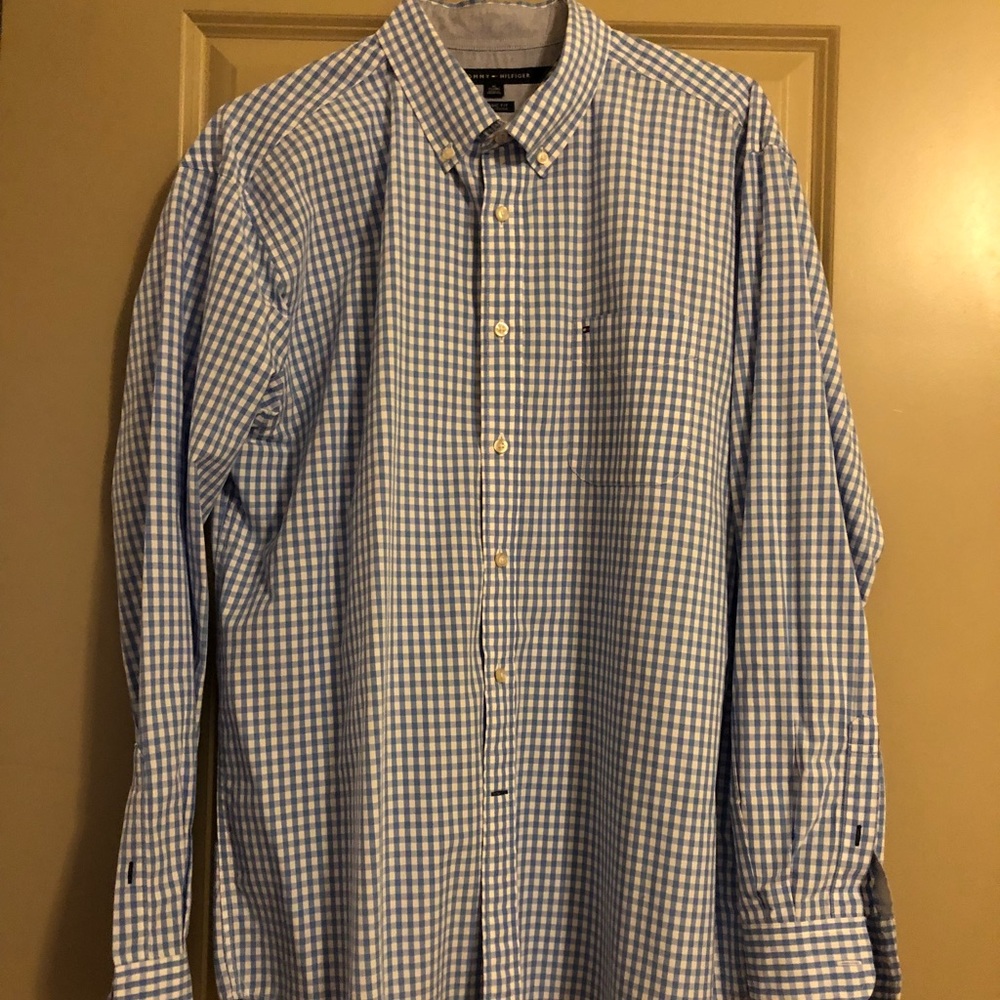 Tommy Hilfiger Mens Shirt Classic Fit size XL
